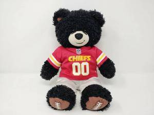 lot 63985 image: Build-A-Bear Kansas City Chiefs NFL Jersey Plush Bear