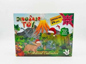 lot 63994 image: Dinosaur Toy Advent Calendar Surprise 24 Days