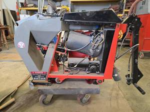 lot 1391 image: Blastcat Walk Behind Shot Blaster - Side Panels Included  Model BC0905M