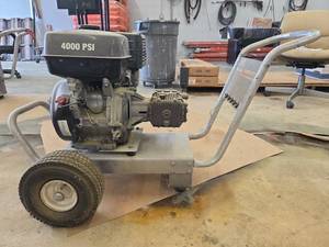 lot 1396 image: Pressure Washer 4000 PSI Gas Engine  Model CA-4004-0MHR