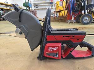lot 1403 image: Milwaukee 14in Cut-Off Machine  Model MXF314-0&nbsp