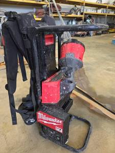 lot 1411 image: Milwaukee Concrete Vibrator - Tool Only  Model MXF371