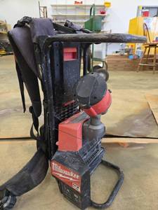 lot 1414 image: Milwaukee Concrete Vibrator - Tool Only  Model MXF371