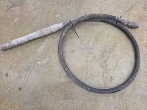lot 1417 image: Vibrating Concrete Vibrator Whip&nbsp