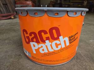 lot 19566 image: Gaco Patch Silicone Roof Sealant