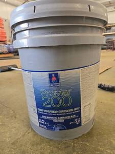 lot 19594 image: Sherwin-Williams ProMar 200 Interior Latex Paint Extra White 5-Gallon&nbsp