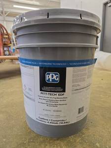 lot 19623 image: PPG Pitt-Tech EDF Exterior Acrylic 5-Gallon