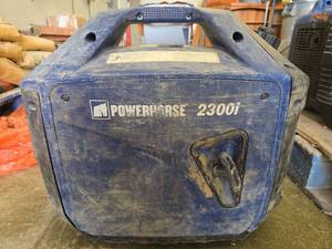 lot 1438 image: Powerhorse Portable Inverter Generator  Model 2300i