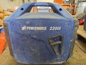 lot 1439 image: Powerhorse Portable Inverter Generator  Model 2300i