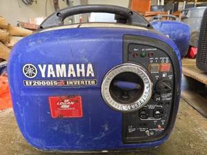 lot 1441 image: Yamaha Inverter Generator Gasoline  Model EF2000iS