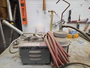 lot 1482 image: TSR Paint Sprayer with Hose and Cord
