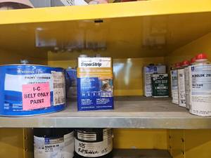 lot 15867 image: Mixed Paint and Coating Supplies - Thinners, Strippers, Reducers and Solvents