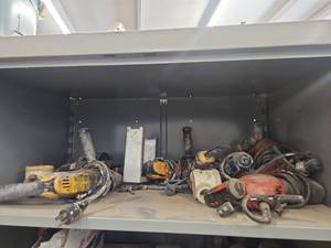 lot 15874 image: DeWalt &amp Milwaukee Corded Power Tools, Angle Grinders, Drills and More