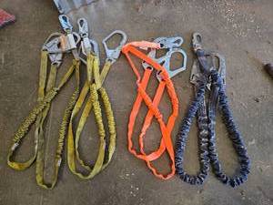 lot 15896 image: (4) Titan Shock-Absorbing Lanyard Safety Fall Protection&nbsp