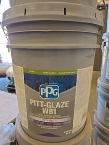 lot 21812 image: PPG Pitt-Glaze WB1 Semi-Gloss Interior Epoxy 18.3L 16-1510