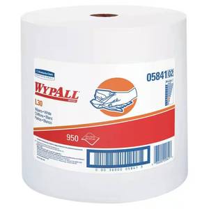 lot 121631 image: White 1-Ply Paper Towel Roll (950-Sheets per Roll)