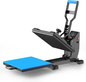 lot 121636 image: Retails for $175 Delclynee 15 x 15 Slide Out (12.25) Heat Press Machine for T Shirts, Clamshell Pull Out Lower Platen, Industrial-Quality Digital Sublimation Printer for Heat Transfer Vinyl