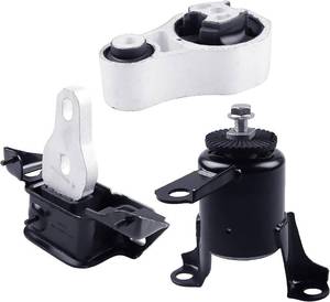 lot 321551 image: Engine Mount Kit Compatible with 2011-2019 Ford Fiesta 1.6L L4 3PCS Mounts