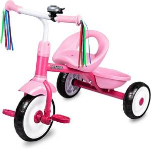 lot 321560 image: Liberry Toddler Tricycle for 2 3 4 Years Old Girls 3 Wheel Bike, Pink