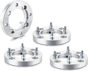 lot 321583 image: Retails for $156 1 4x156 to 4x137 Wheel Adapters (4Pcs), M12x1.25, 131mm Bore