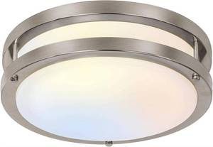 lot 421641 image: hykolity 10 inch Flush Mount LED Ceiling Light Fixture,17W,1100LM,5CCT