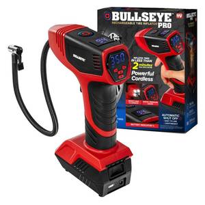 lot 421643 image: Bullesye ASOTV Rechargeable Tire Inflator 1 pk