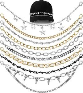 lot 421657 image: Trucker Hat Chains, Bulk Trucket Hat Charms Chains
