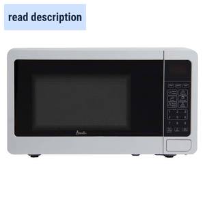 lot 121639 image: Avanti 0.7-cu ft Small 700-Watt Countertop Microwave (White)