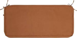lot 131535 image: FUNHOME Outdoor Bench Cushion Cover 48 x18 x 3 inch,Water Resistant Cover with Zipper&Ties,Fade-Resistant Slipcover,Patio Porch Swing Cushion Cover Replacement Only,No Insert(Caramel Orange)