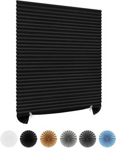 lot 231653 image: Window Blinds Cordless No Drill Cut to Size Stick On Temporary Paper Shades