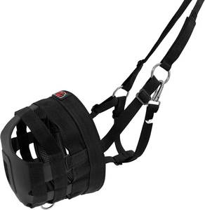 lot 231663 image: BARN & STABLE Horse Grazing Muzzle for Easy Breathe, Comfortable Muzzle Grazing for Horses with Adjustable Straps, Buckles, Suitable for Precaution of Laminitis