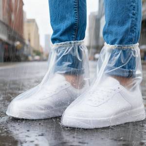 lot 231685 image: 20Pcs Waterproof Shoe Upper Protector,Outdoor Shoe Protection Cover, L Size