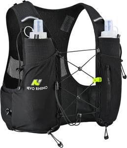 lot 331402 image: N NEVO RHINO Running Hydration Vest with 2 TPU 500ml Soft Flask