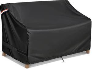 lot 431504 image: KylinLucky Outdoor Patio Sofa Covers 79 x 37 x 35 inch Waterproof Black
