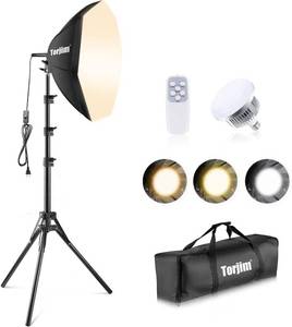 lot 431516 image: Torjim Softbox Photography Lighting Kit  20 X 20 & 85W LED Studio Light