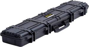 lot 431540 image: MEIJIA Portable Waterproof All Weather Hard Rifle Case,Soft Handle Grip,Customizable Fit Foam Inserted,without wheels,Black