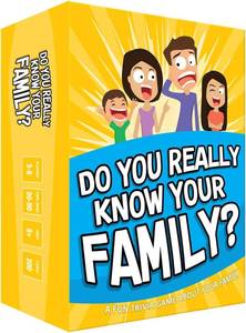 lot 431555 image: Do You Really Know Your Family Fun Family Game for Kids, Teens and Adults