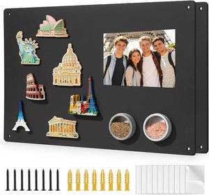 lot 142351 image: 2Pack Magnet Board for Souvenir Magnets,17 x 12 Non-Magnetic Steel