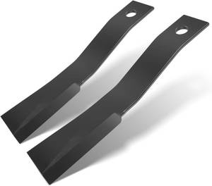 lot 142355 image: Retails for $106 For Bush Hog Rotary Cutter Replacement Blades Compatible with Bush Hog Models 7555, 7555BH, BH25, RB60, SQ60, 24x34 Replacement Blades, Part Number 7555 Rotary Blades for Brush Mowers (2 Blades)