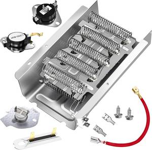 lot 342293 image: 279838 W10724237 Dryer Heating Element with Thermostat & Thermal Fuse