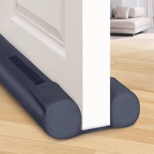 lot 342294 image: BlissTrends 36 in Under Door Draft Stopper, Covers Gaps up to 2.36 in, Gray