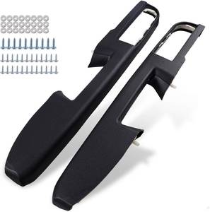 lot 442181 image: 80994 Front Door Driver & Passenger Side Armrest with Release Handle Above Armrest 27inch Left Right Fit for Chevrolet Chevy GMC Sierra Silverado Tahoe Suburban 2010-2014 Replace OE# 84127280