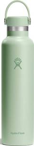 lot 442199 image: Hydro Flask Water Bottle - Insulated Stainless Steel - Non Spill, Leakproof in 24 Oz Aloe Green