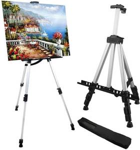 lot 442211 image: RRFTOK Easel Stand for Painting and Sign, Adjustable 17-66 Inch