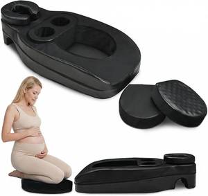 lot 442213 image: Retails for $140 Vekkia Pregnancy Massage Cushion & Headrest - Release Lower Back Pain