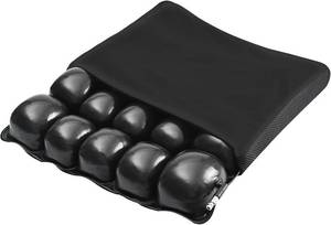lot 442216 image: Cushions for Pressure Sores on Buttocks - 17 x 17 Inches Wheelchair Cushion for Pressure Relief - Inflatable Air Seat Cushion for Long Sitting, Office Chair, Car Seat, Travel