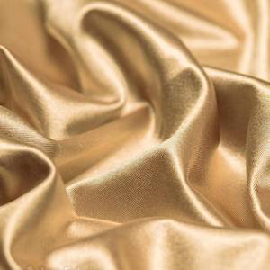 lot 442222 image: Ice Fabrics 4 Way Stretch Silky Spandex Satin Fabric by The Yard - 60 Wide Shiny Satin Spandex Fabric for Dresses, Active Wear, Yoga Pants, Table Cloth - Thick and Heavy - Champagne - 1 Yard