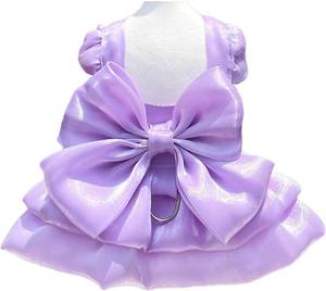 lot 442227 image: Dog Dress for Small Girl Dogs Cat Dresses Pink Pet Party Chihuahua Dresses