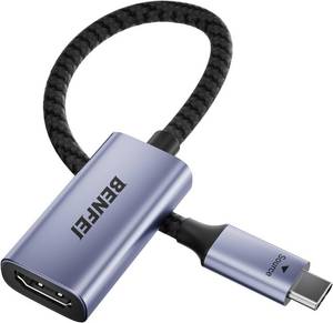lot 442230 image: BENFEI USB C to HDMI Adapter 4K60Hz, USB Type-C to HDMI Adapter Thunderbolt 345 Compatible with iPhone 15 ProMax, MacBook ProAir 2023, iPad Pro, iMac, S23, XPS 17, Surface Book