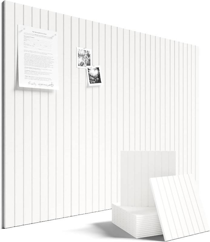 lot 142273 image: Fluxynara 48 x 36 Large Felt Bulletin Board, Milky White